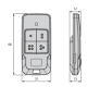 Trasmettitore Telecomando Radiocomando BFT MITTO COOL C4 4 Canali D112318